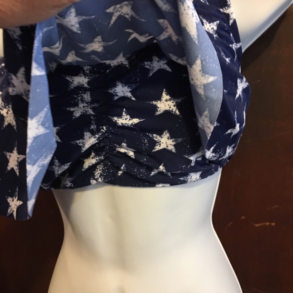 patriotic 4th of July Bikini swimsuit top D/DD - Picture 2 of 5